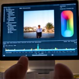 A photo editing software interface showing color correction.